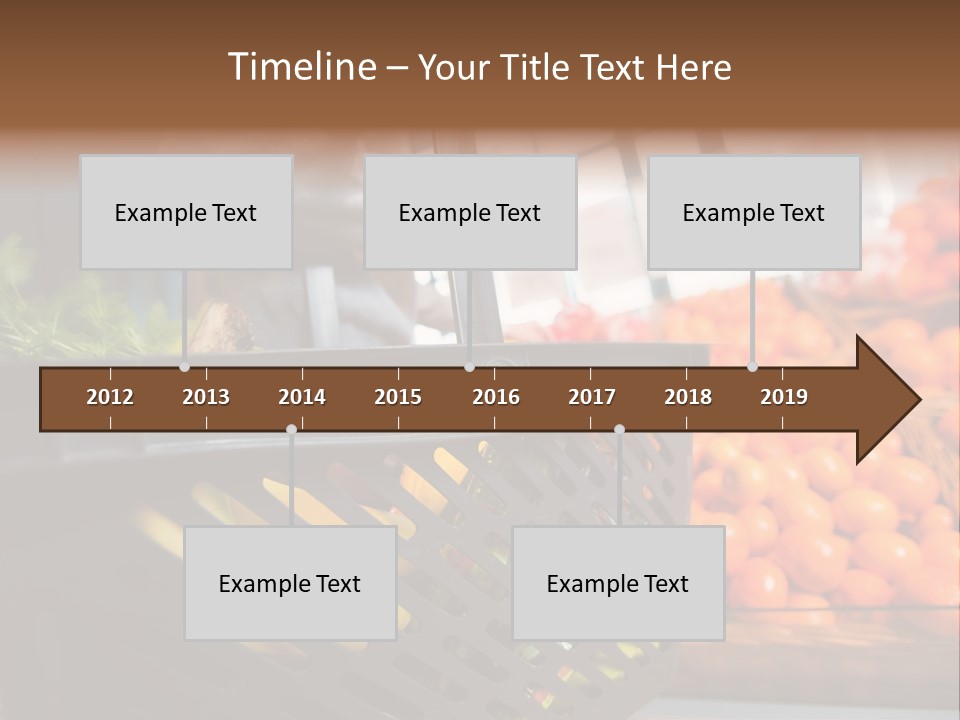 Shop Detail Grocery PowerPoint Template