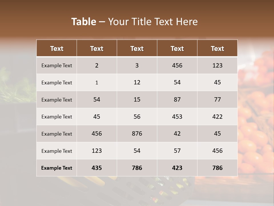 Shop Detail Grocery PowerPoint Template