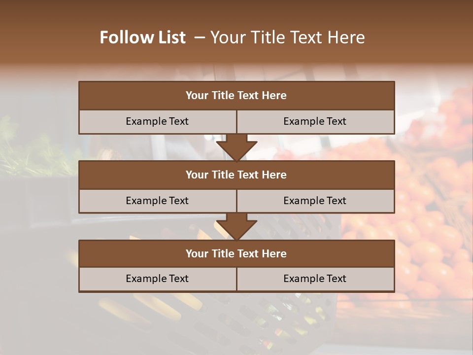 Shop Detail Grocery PowerPoint Template