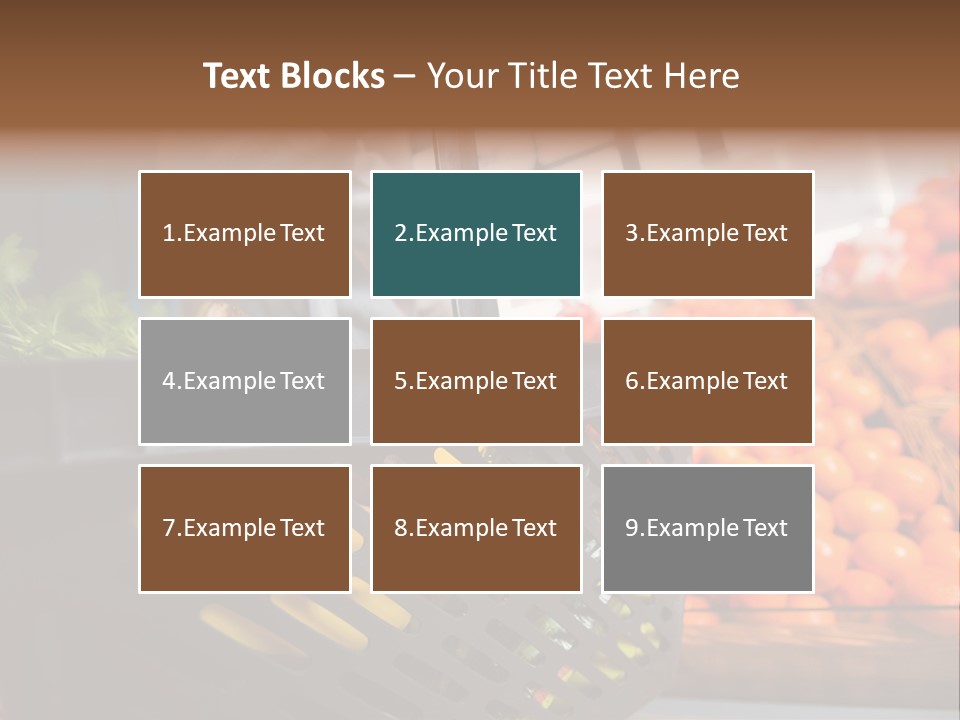 Shop Detail Grocery PowerPoint Template
