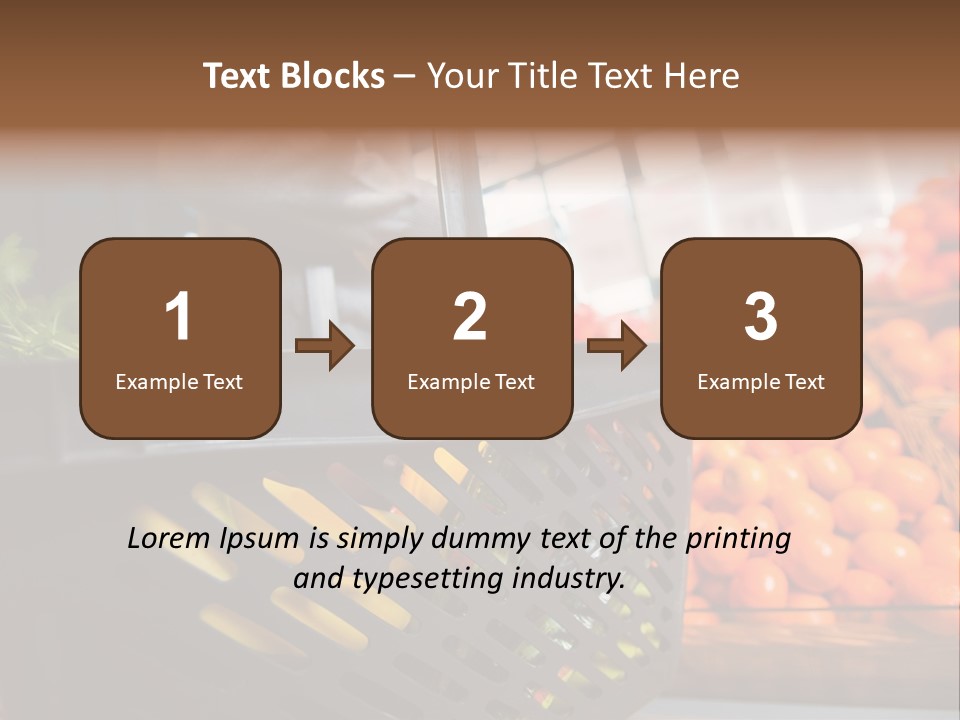 Shop Detail Grocery PowerPoint Template