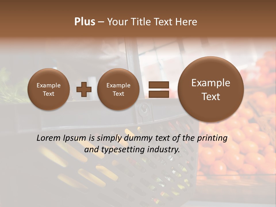 Shop Detail Grocery PowerPoint Template