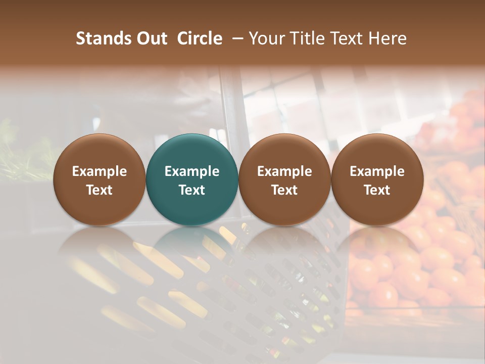 Shop Detail Grocery PowerPoint Template