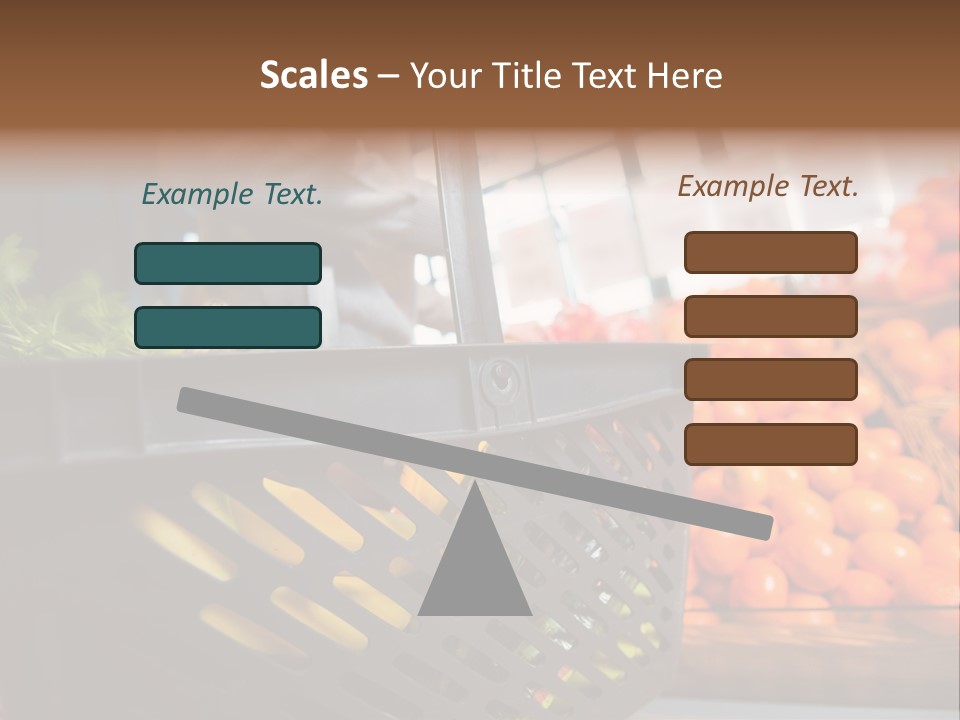Shop Detail Grocery PowerPoint Template