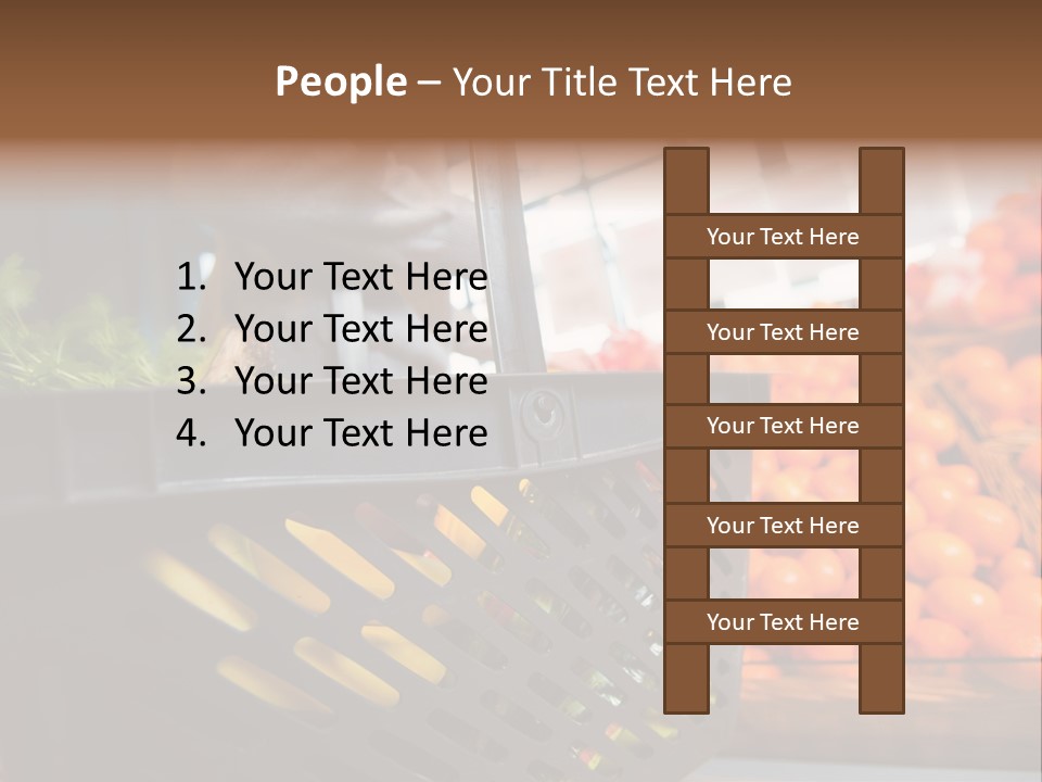 Shop Detail Grocery PowerPoint Template