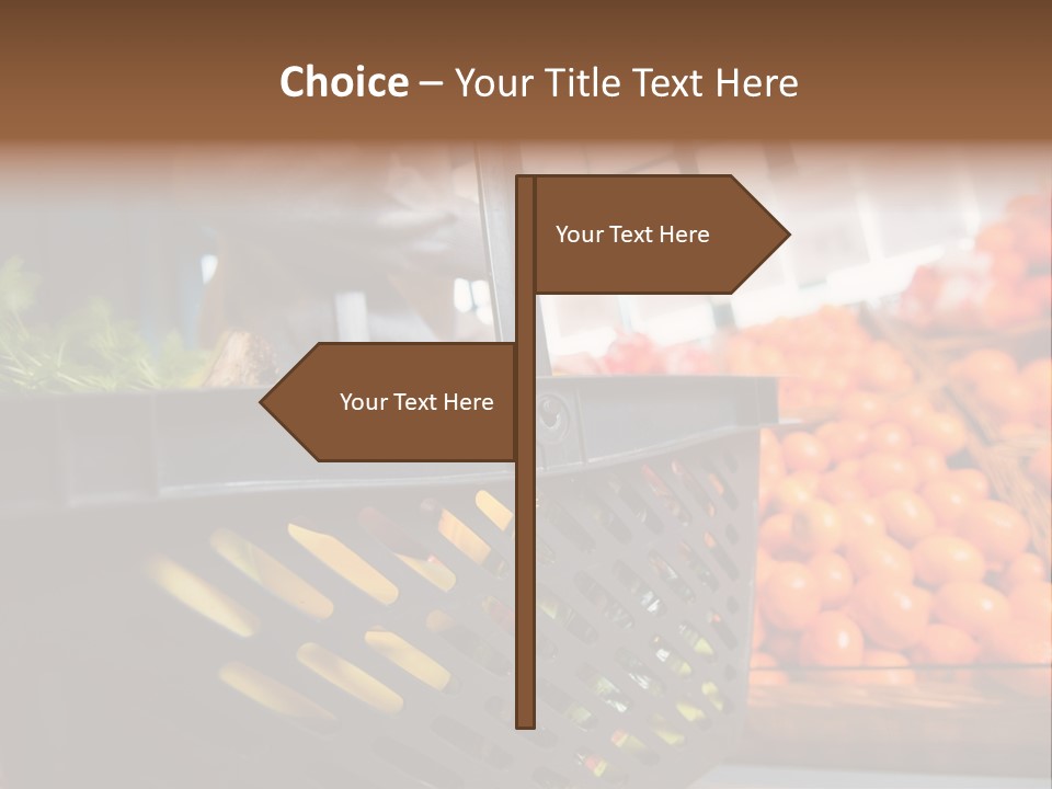 Shop Detail Grocery PowerPoint Template