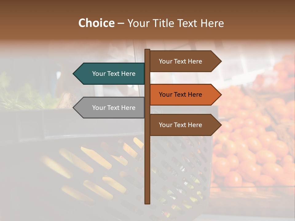 Shop Detail Grocery PowerPoint Template