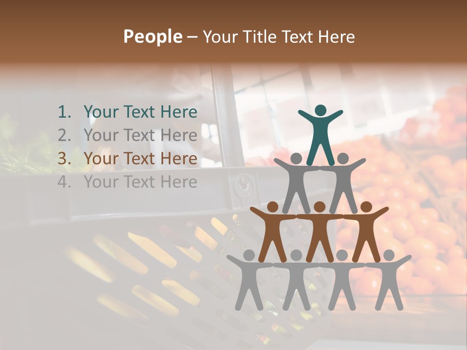 Shop Detail Grocery PowerPoint Template