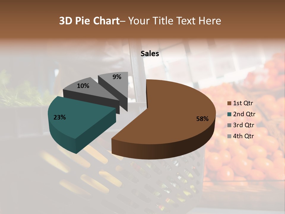 Shop Detail Grocery PowerPoint Template