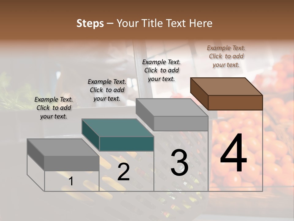 Shop Detail Grocery PowerPoint Template