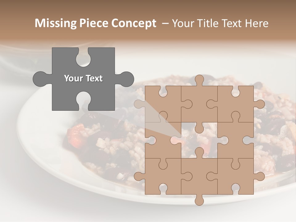 Kidney Bean Healthy Eating Meal PowerPoint Template