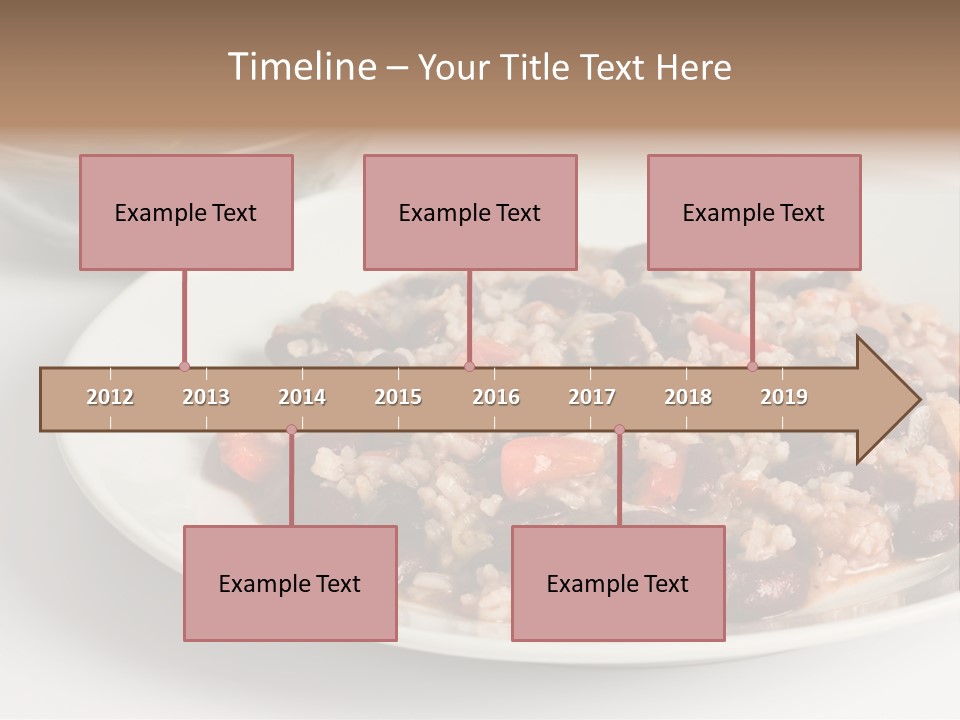 Kidney Bean Healthy Eating Meal PowerPoint Template