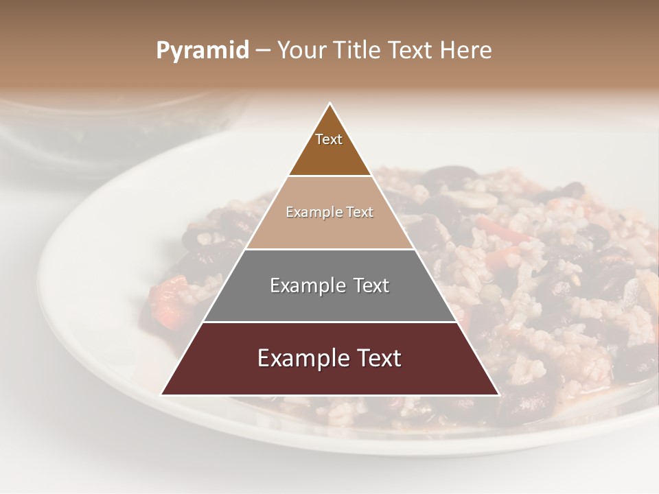 Kidney Bean Healthy Eating Meal PowerPoint Template