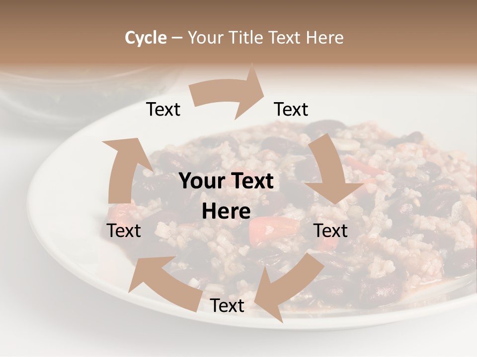 Kidney Bean Healthy Eating Meal PowerPoint Template