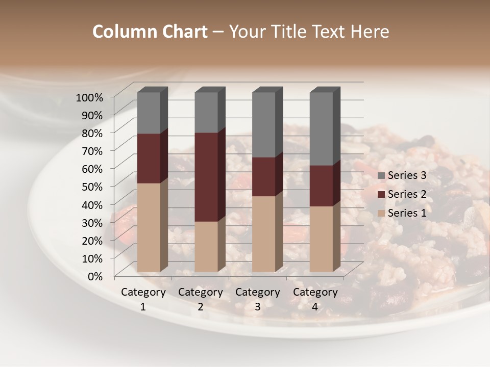 Kidney Bean Healthy Eating Meal PowerPoint Template