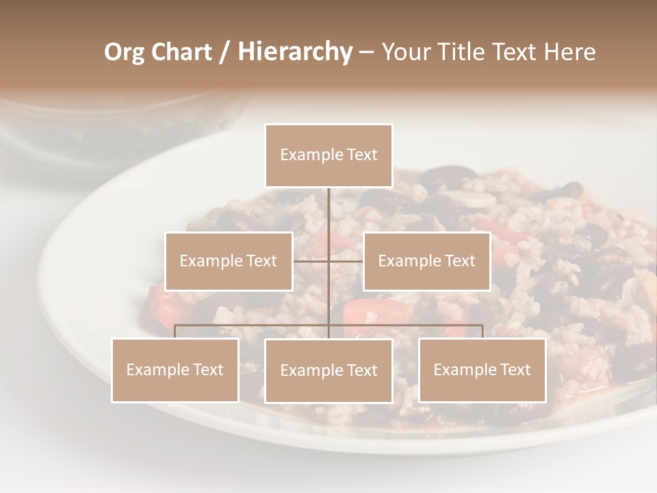 Kidney Bean Healthy Eating Meal PowerPoint Template