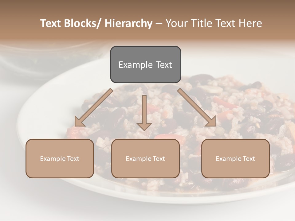 Kidney Bean Healthy Eating Meal PowerPoint Template