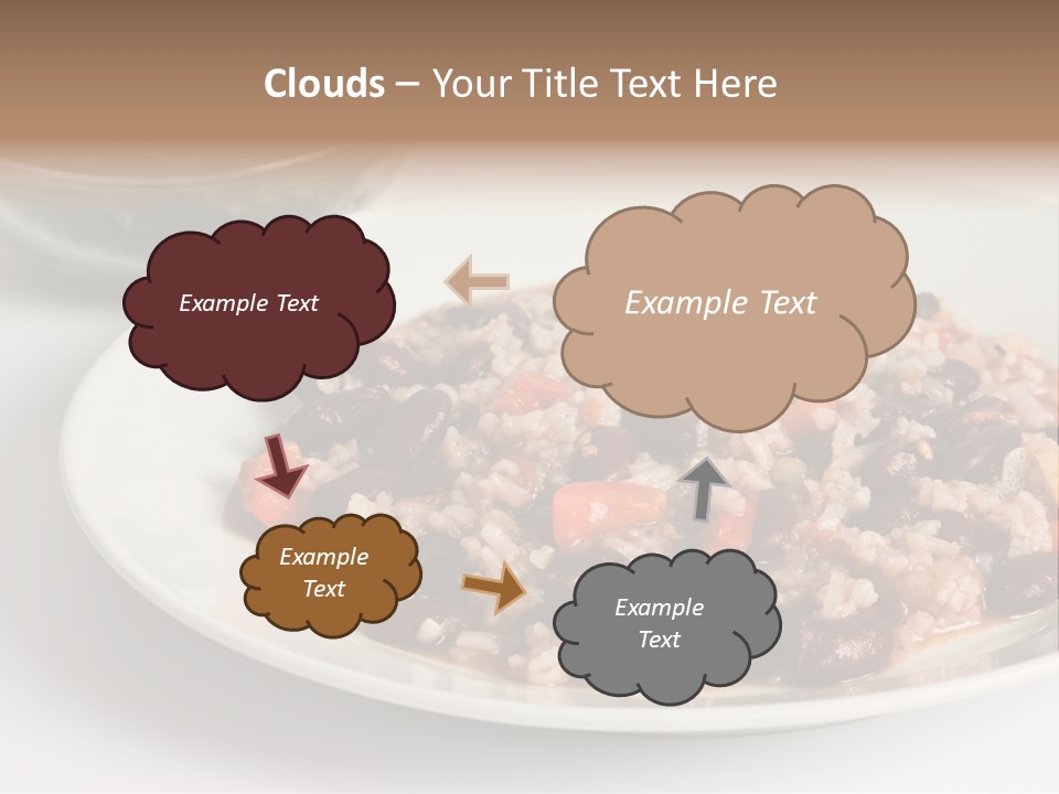 Kidney Bean Healthy Eating Meal PowerPoint Template