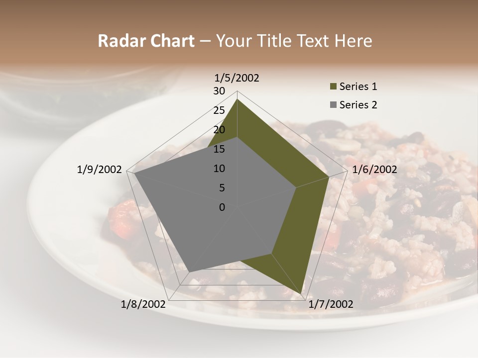 Kidney Bean Healthy Eating Meal PowerPoint Template