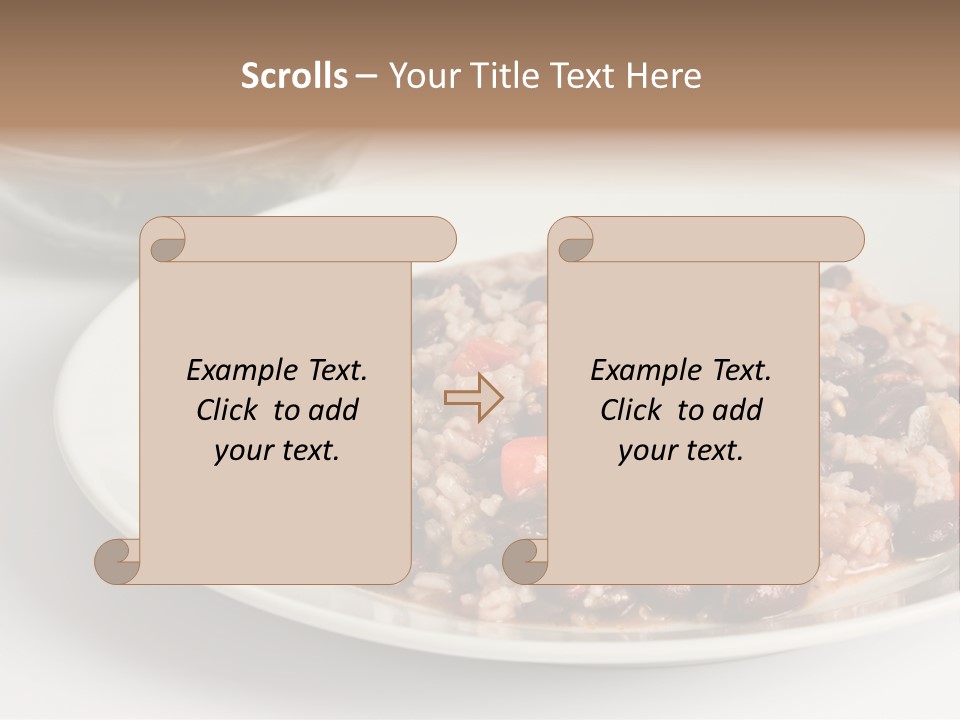 Kidney Bean Healthy Eating Meal PowerPoint Template