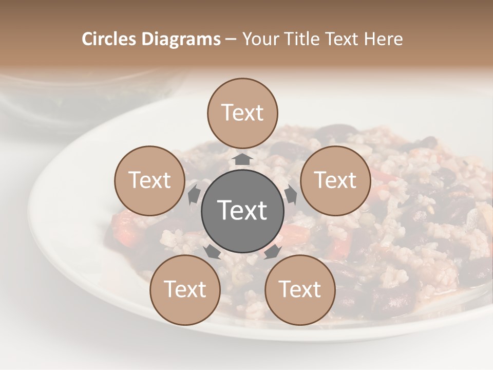 Kidney Bean Healthy Eating Meal PowerPoint Template