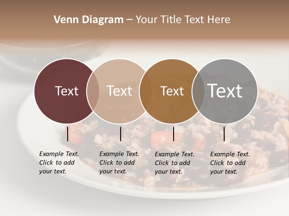 Kidney Bean Healthy Eating Meal PowerPoint Template
