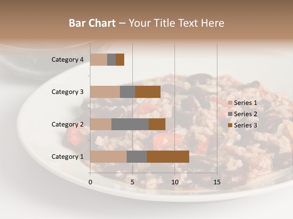 Kidney Bean Healthy Eating Meal PowerPoint Template