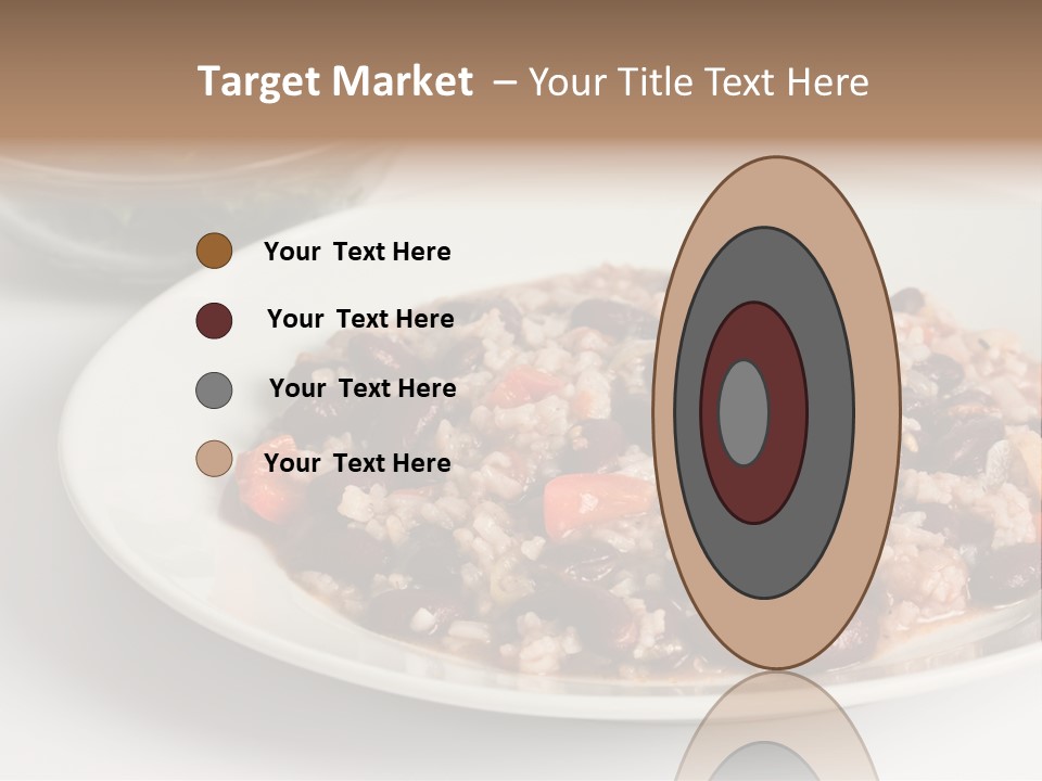 Kidney Bean Healthy Eating Meal PowerPoint Template