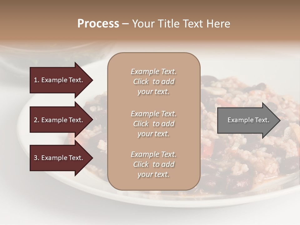 Kidney Bean Healthy Eating Meal PowerPoint Template