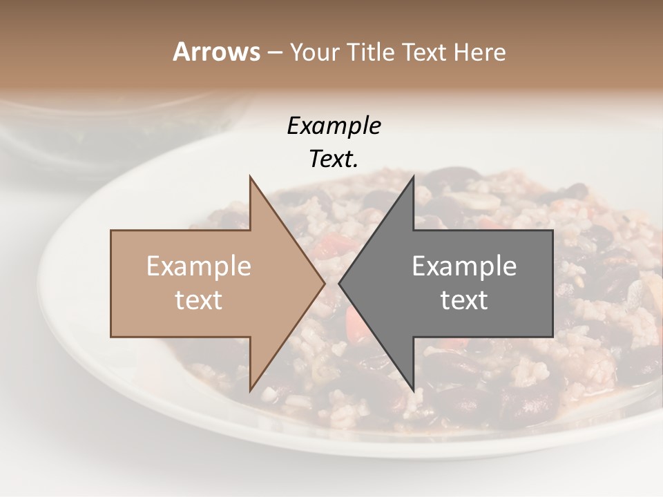 Kidney Bean Healthy Eating Meal PowerPoint Template