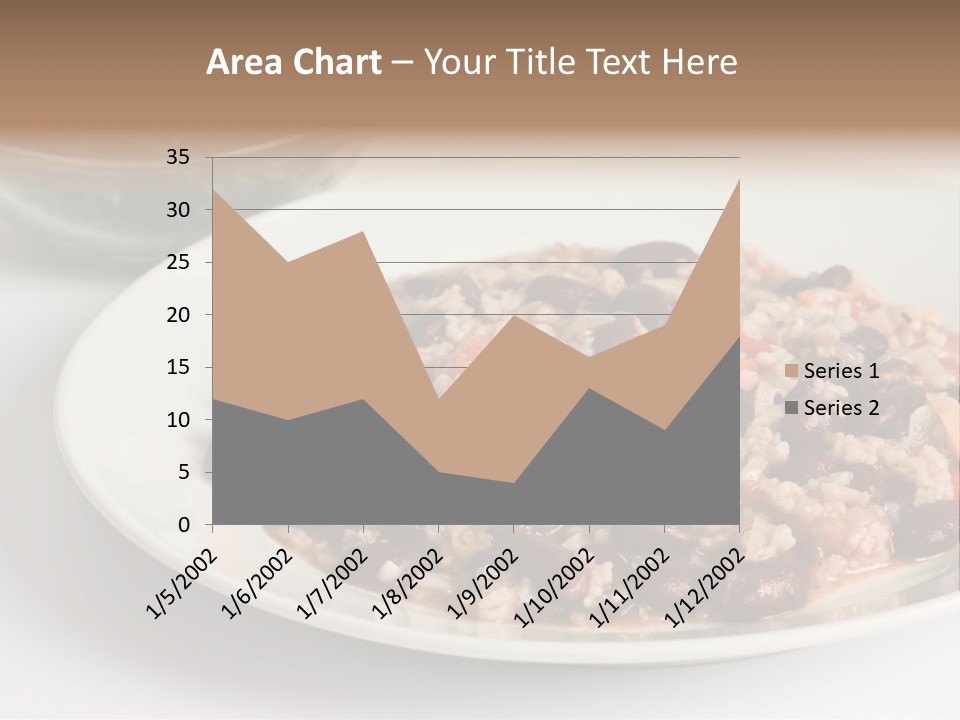 Kidney Bean Healthy Eating Meal PowerPoint Template