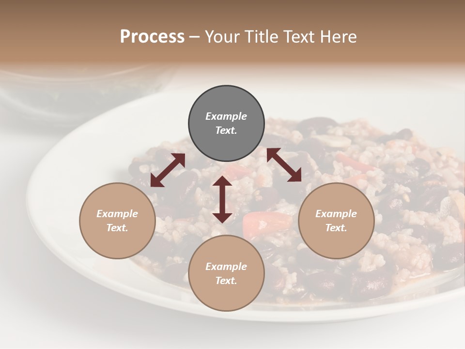 Kidney Bean Healthy Eating Meal PowerPoint Template