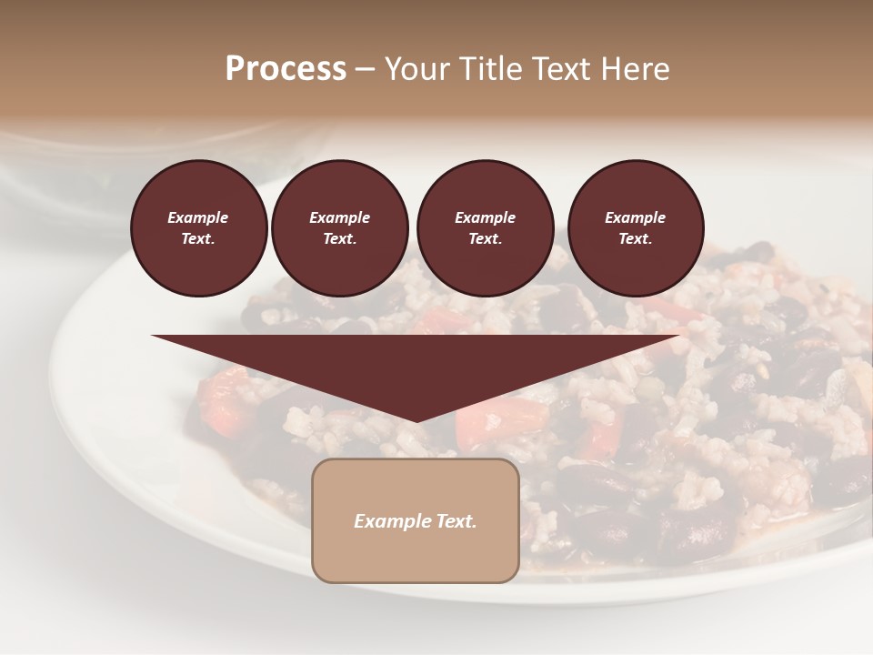 Kidney Bean Healthy Eating Meal PowerPoint Template