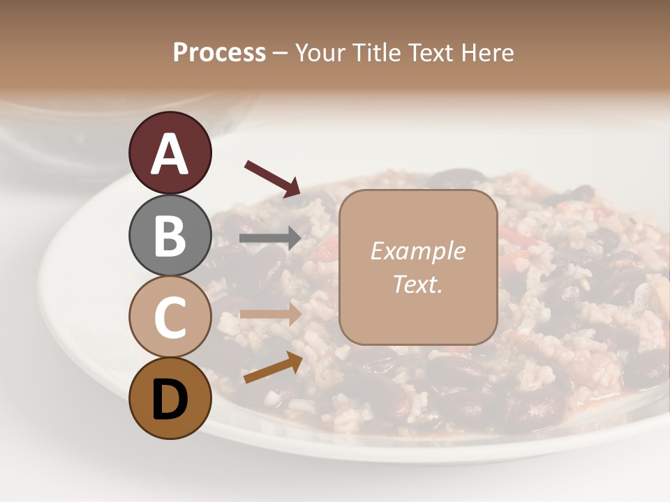 Kidney Bean Healthy Eating Meal PowerPoint Template