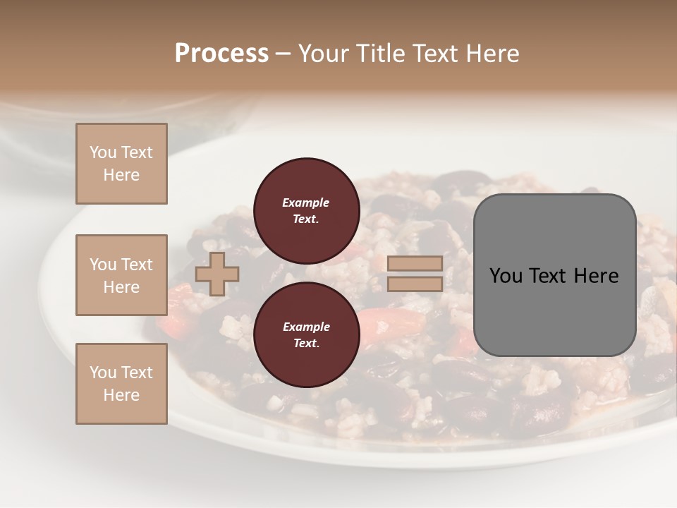 Kidney Bean Healthy Eating Meal PowerPoint Template