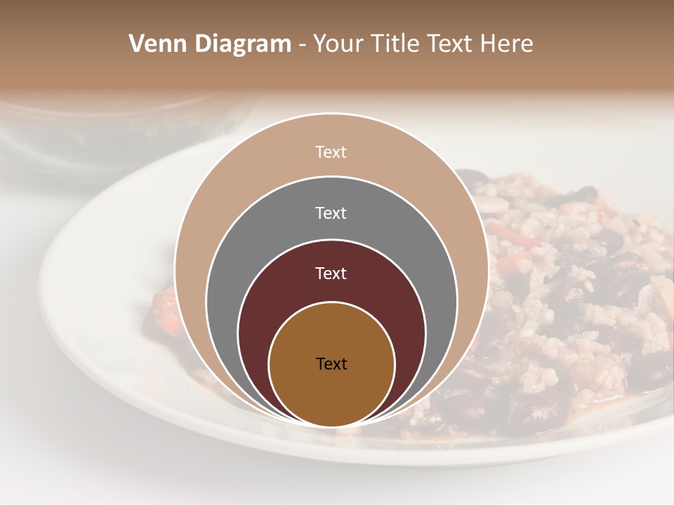 Kidney Bean Healthy Eating Meal PowerPoint Template