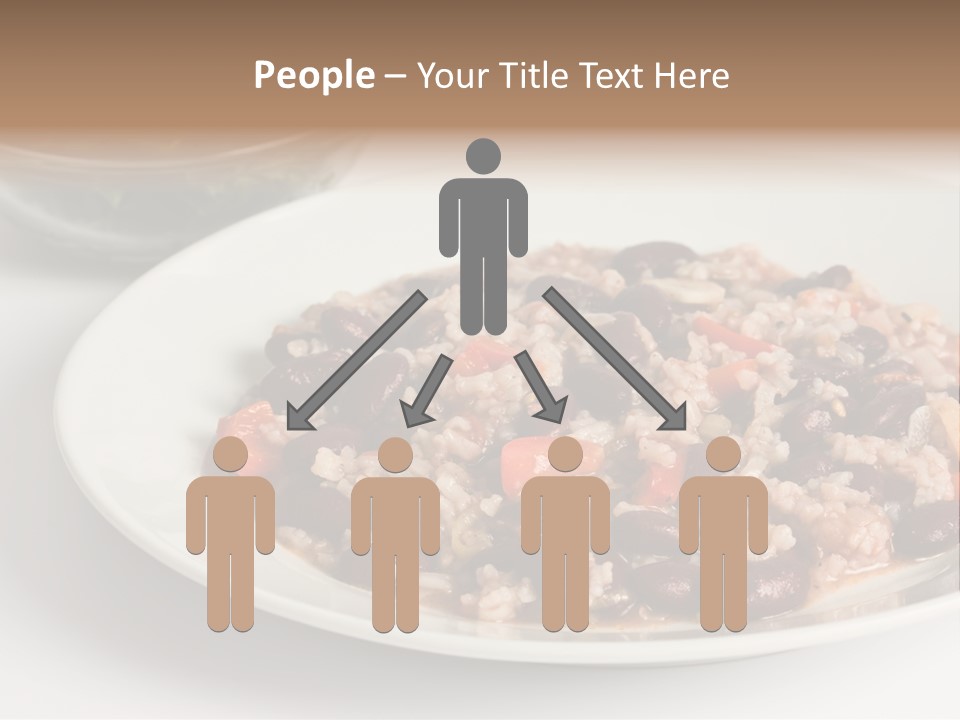 Kidney Bean Healthy Eating Meal PowerPoint Template