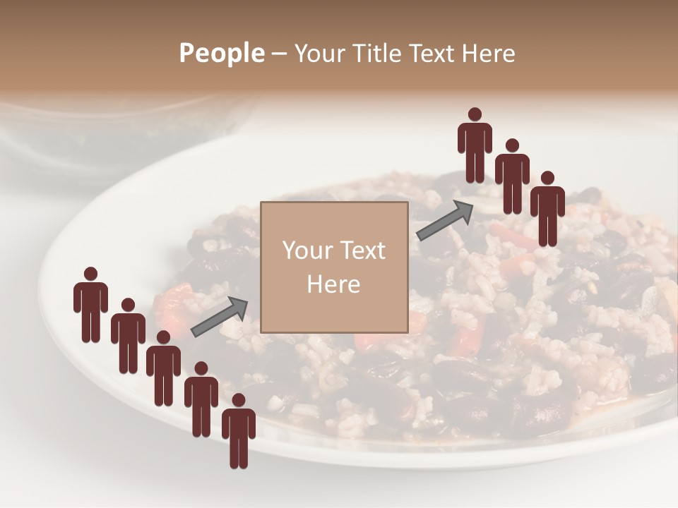 Kidney Bean Healthy Eating Meal PowerPoint Template