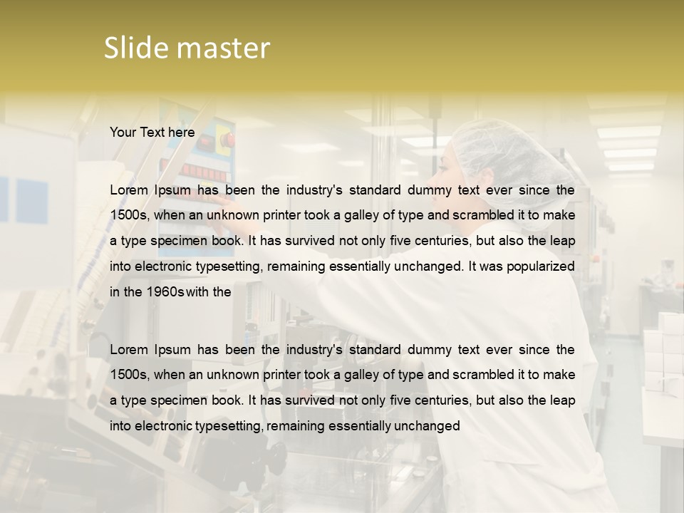 Produce Factory Inside PowerPoint Template