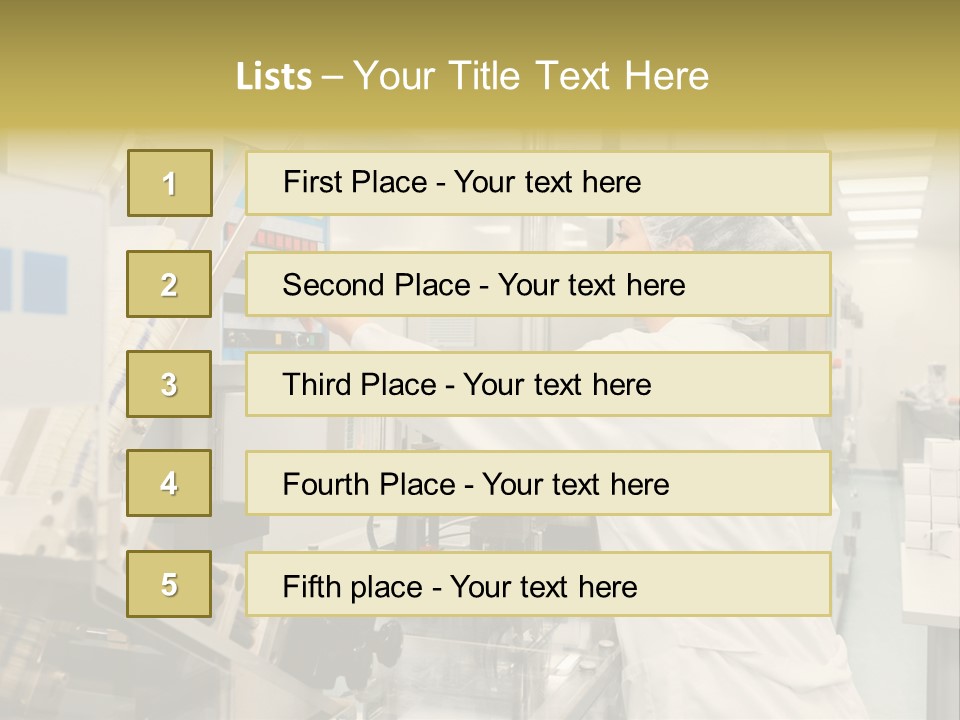 Produce Factory Inside PowerPoint Template