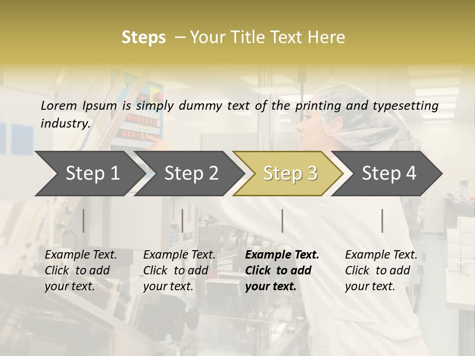 Produce Factory Inside PowerPoint Template