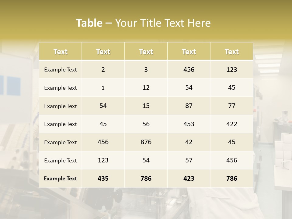 Produce Factory Inside PowerPoint Template