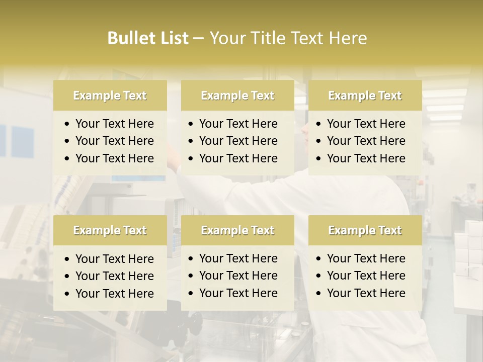 Produce Factory Inside PowerPoint Template
