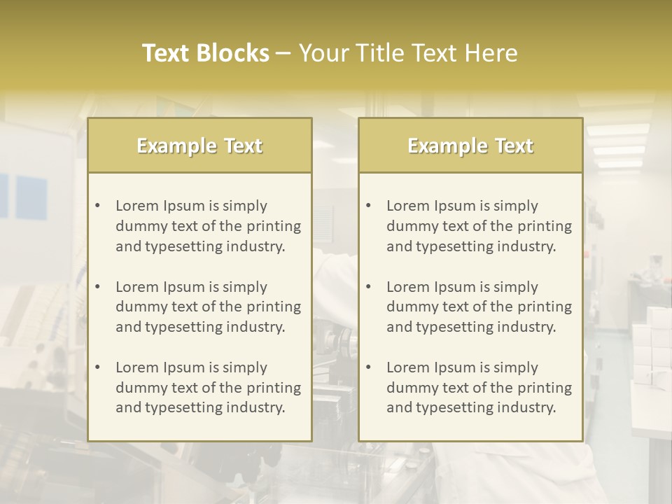 Produce Factory Inside PowerPoint Template