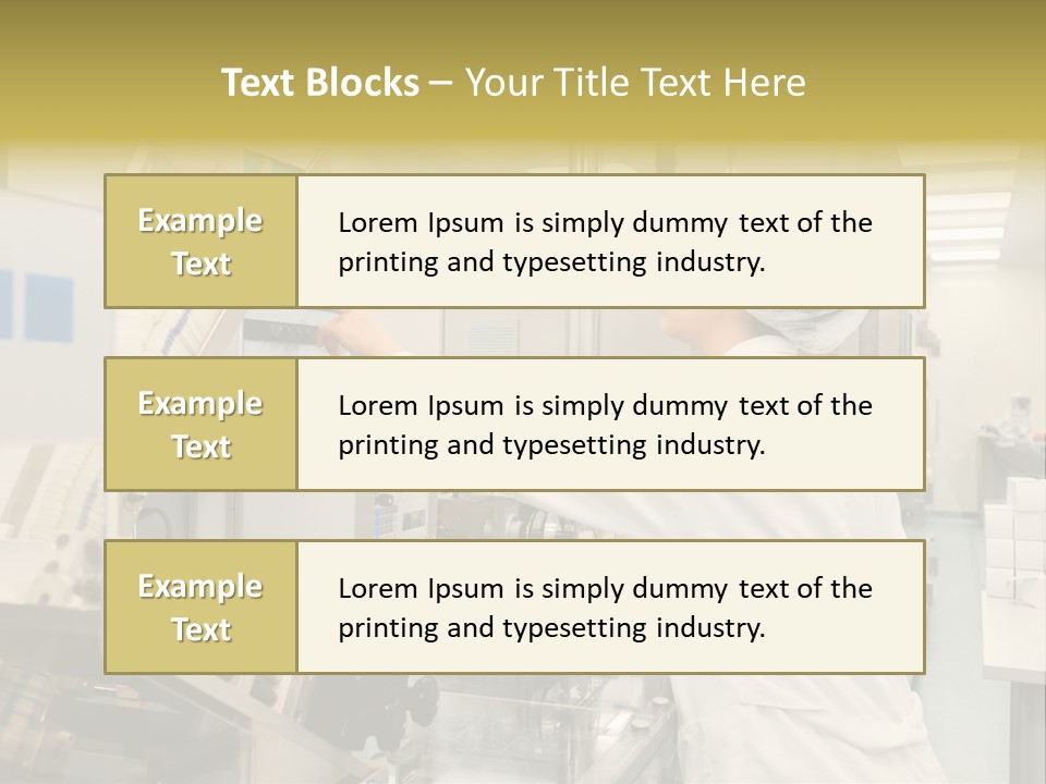 Produce Factory Inside PowerPoint Template