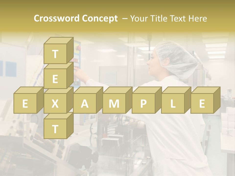 Produce Factory Inside PowerPoint Template