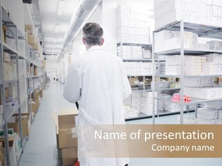 Young Box Specialist PowerPoint Template