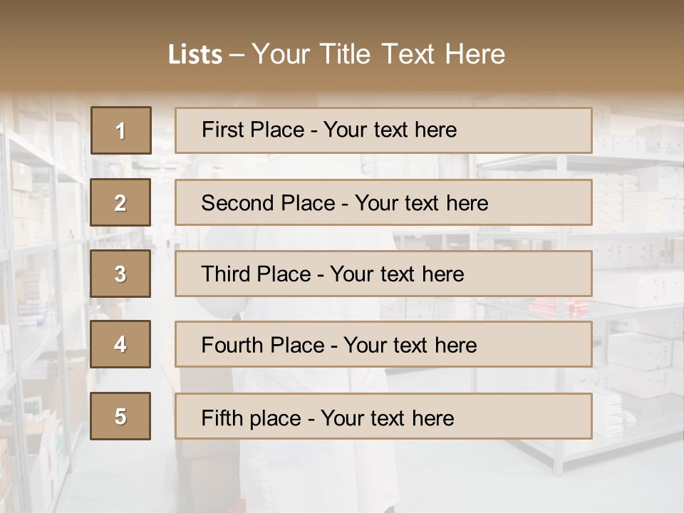 Young Box Specialist PowerPoint Template