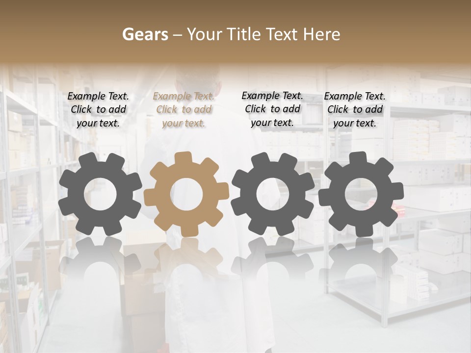 Young Box Specialist PowerPoint Template