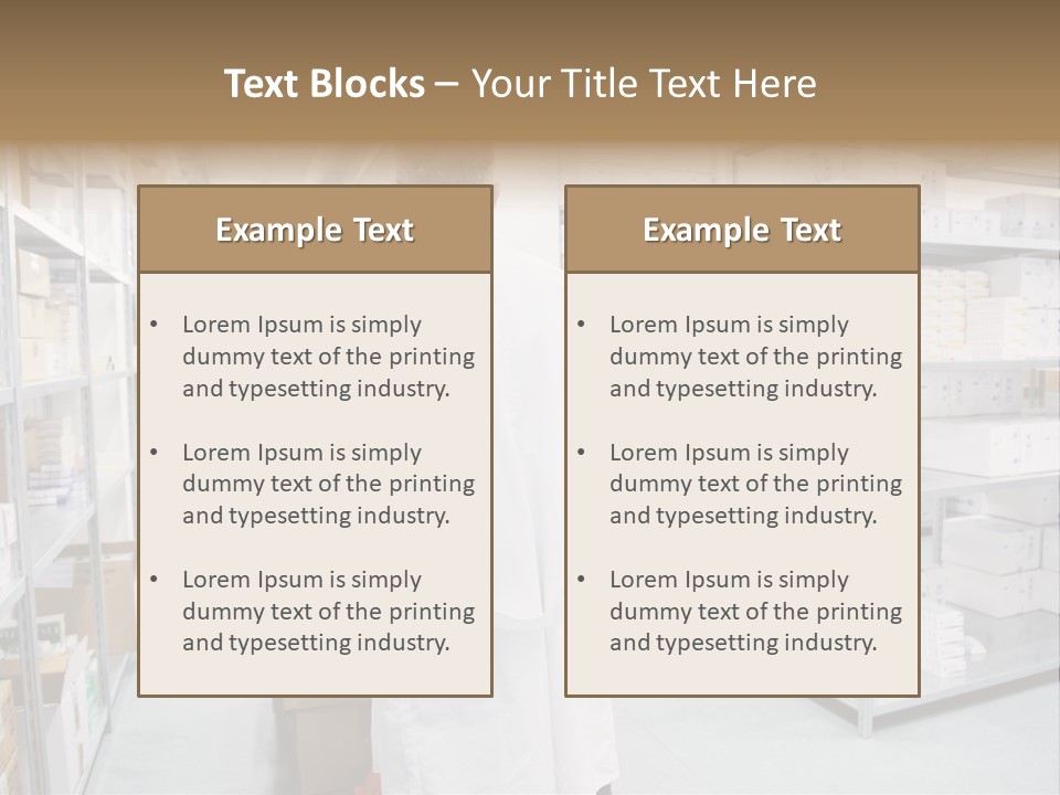 Young Box Specialist PowerPoint Template